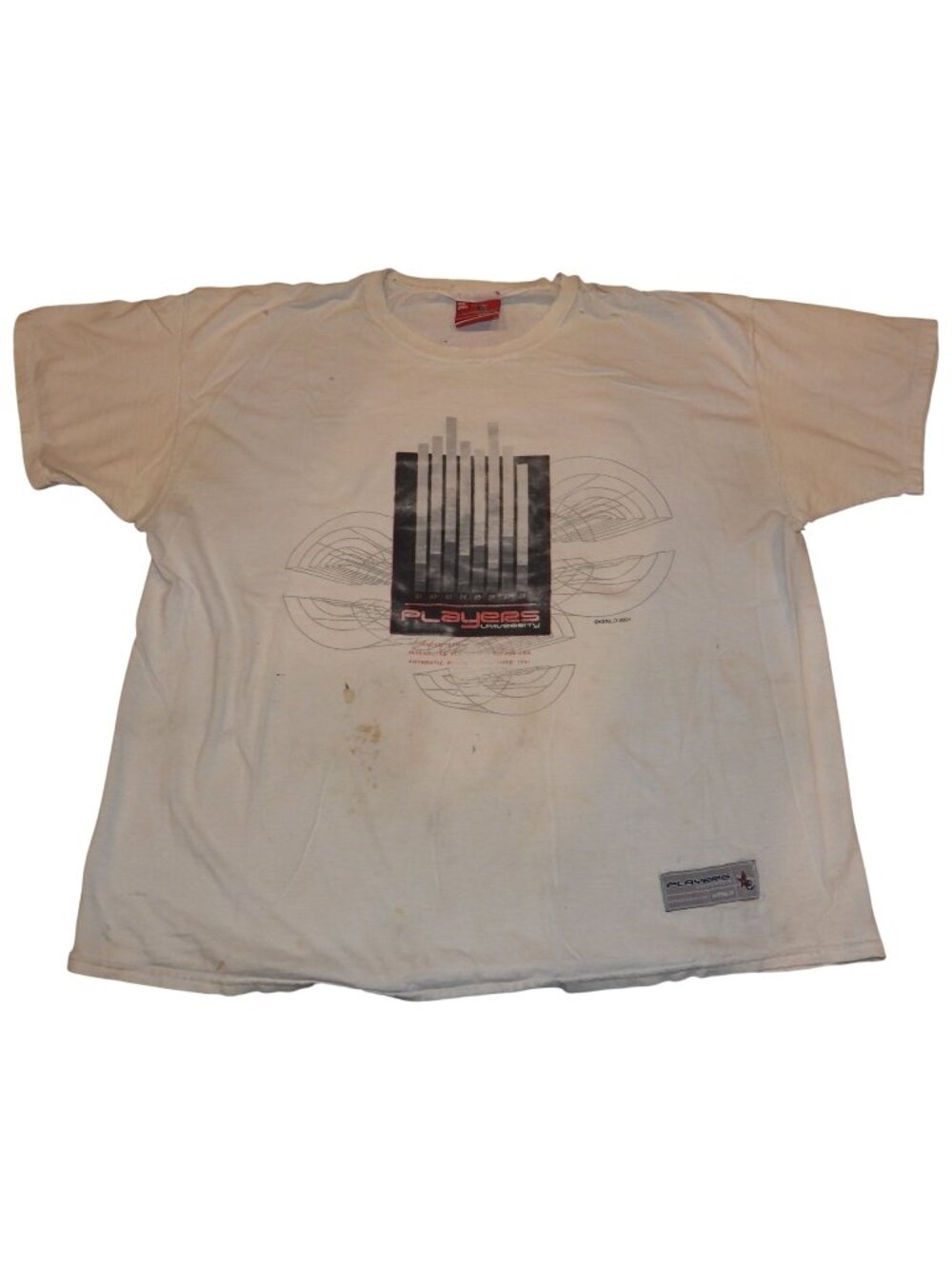 Vintage 2001 Kenlo Cash Money Records Players University T-Shirt XXL THRASHED